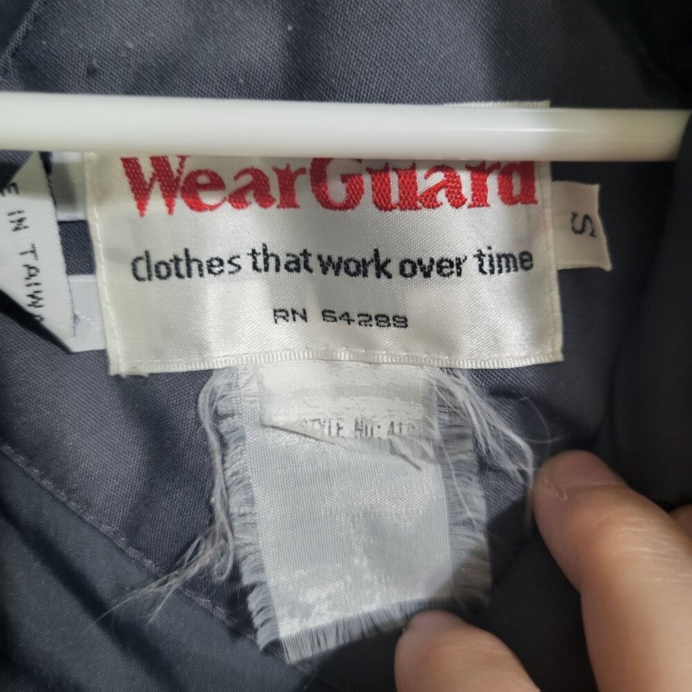 VTG WearGuard Mens United Artists Cable Jacket Gray Small 90s y2k grunge - Picture 3 of 9